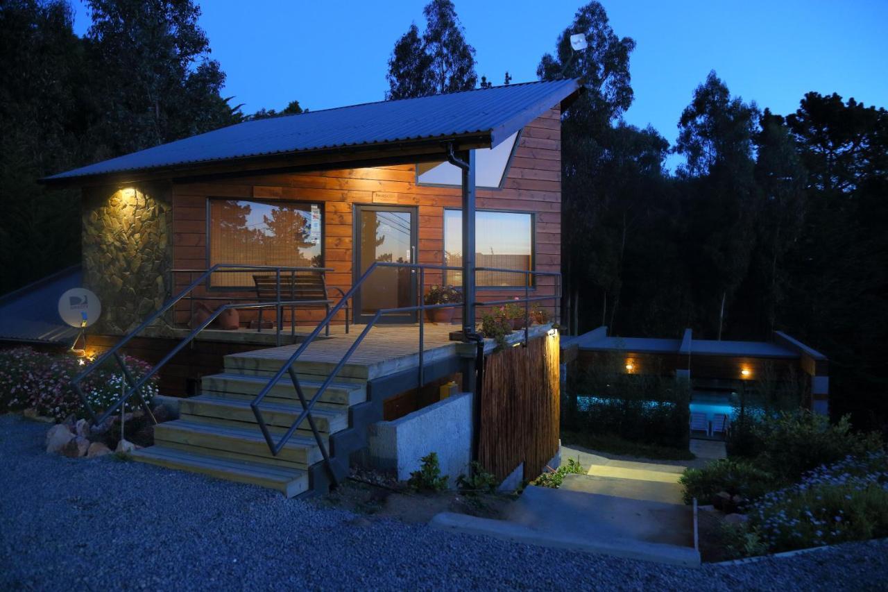 Cabanas Y Spa Costa Patagonia - Piscina Climatizada Пичилему Екстериор снимка