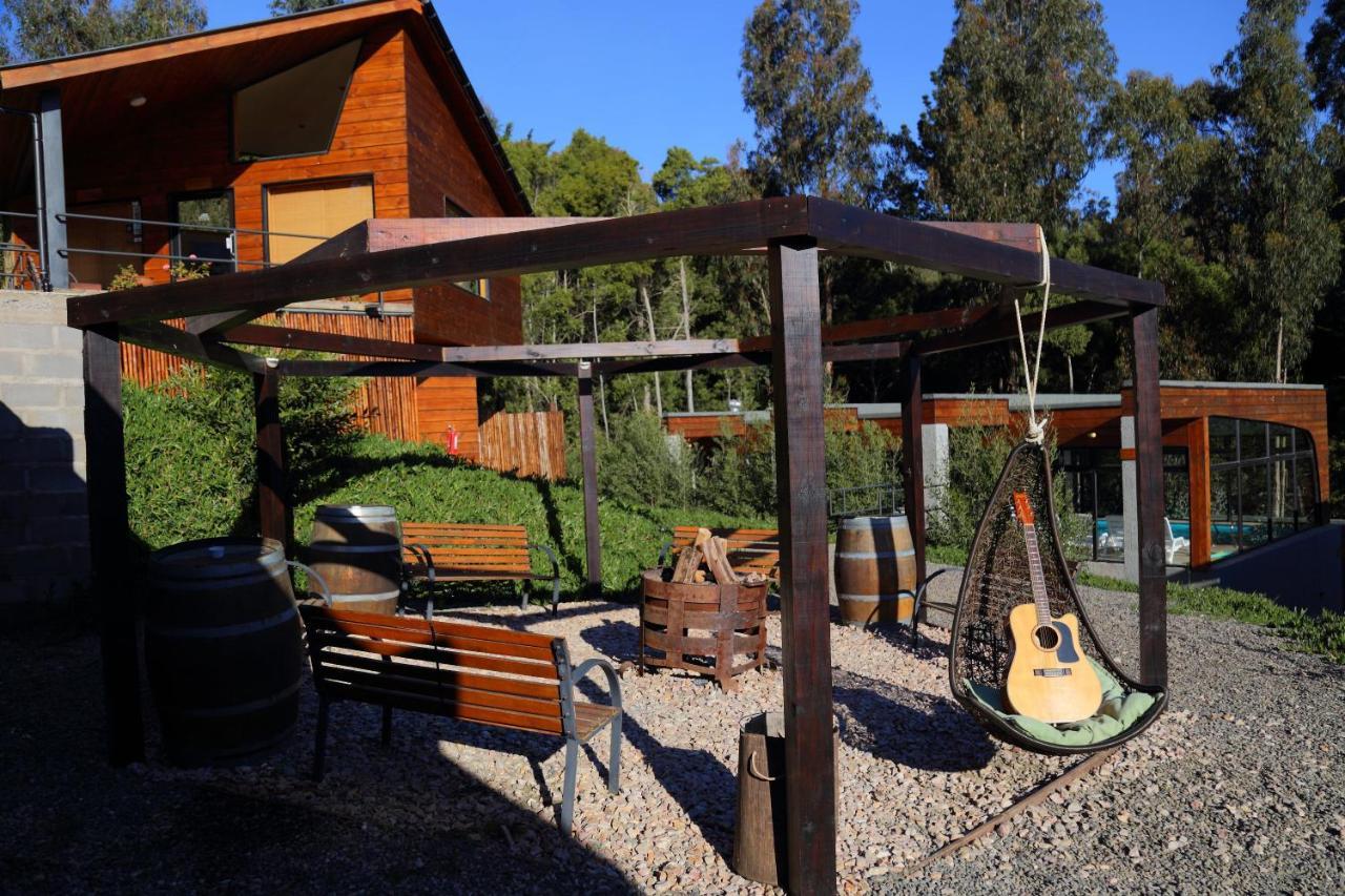 Cabanas Y Spa Costa Patagonia - Piscina Climatizada Пичилему Екстериор снимка