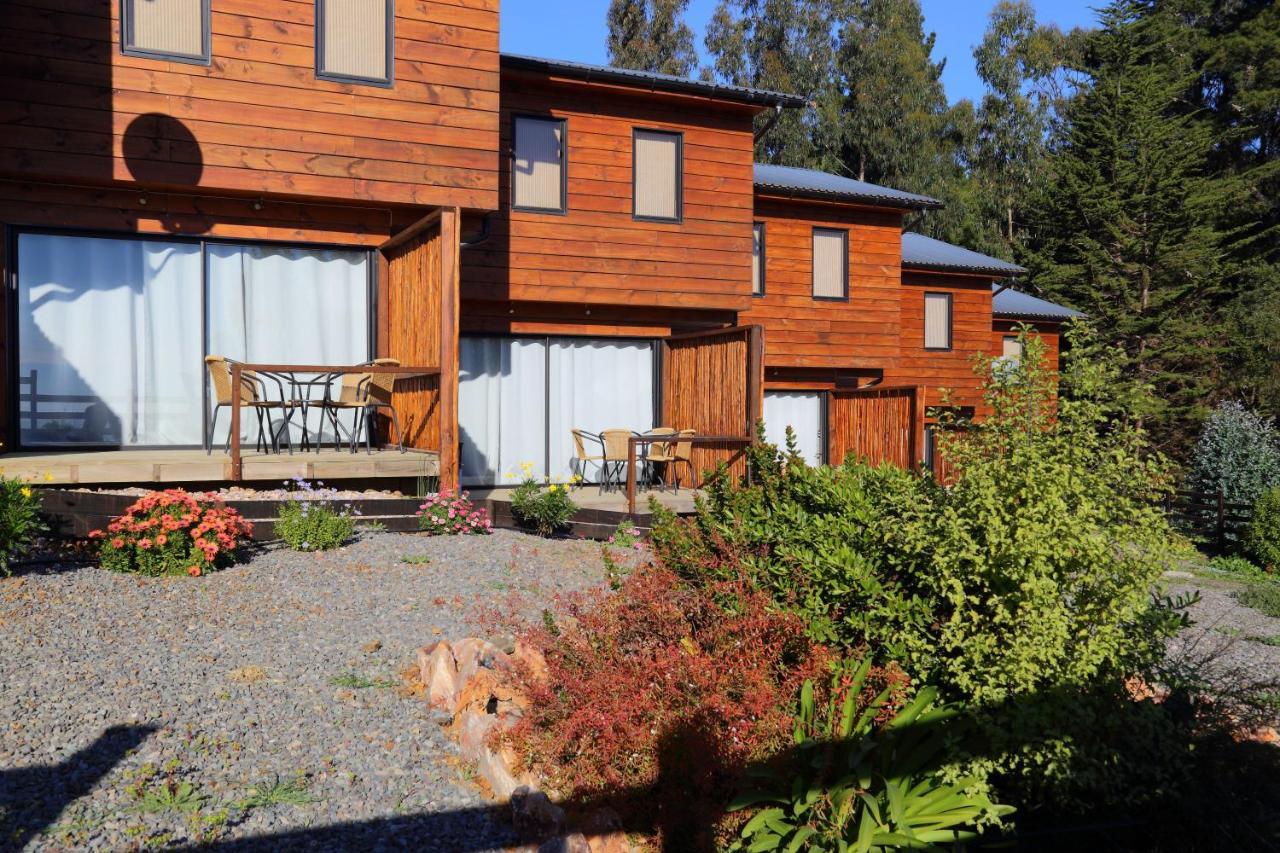 Cabanas Y Spa Costa Patagonia - Piscina Climatizada Пичилему Екстериор снимка